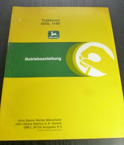 John deere schlepper - 1040, +