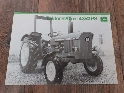 Original prospekt john - original, deere