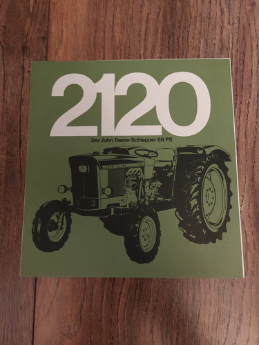 Original prospekt john deere - original,