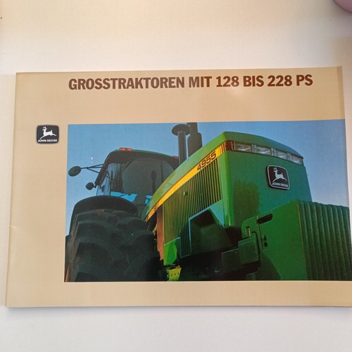 Original prospekt john deere - original,