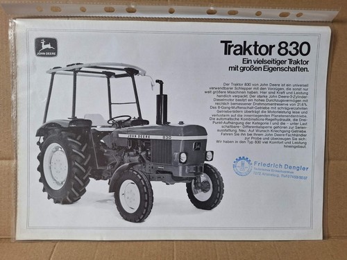 John deere 830 77 - deere, 12-77