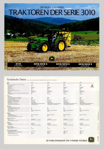 John deere traktor - traktor, 3110 