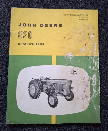 John deere dieselschlepper - john, 820