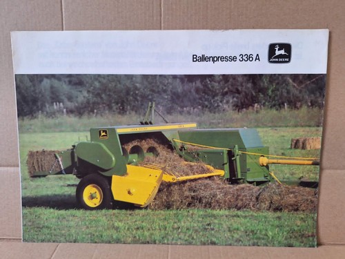 John deere ballenpresse 336 - deere, a