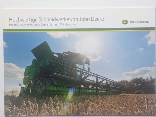 John deere mähdrescher - john,