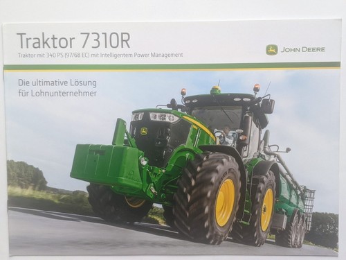 John deere 7310r traktor - john,