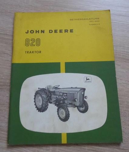 John deere dieselschlepper - john, 820