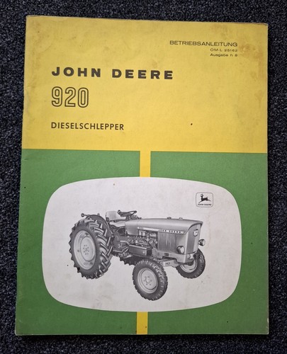 John deere dieselschlepper - dieselschlepper, 920