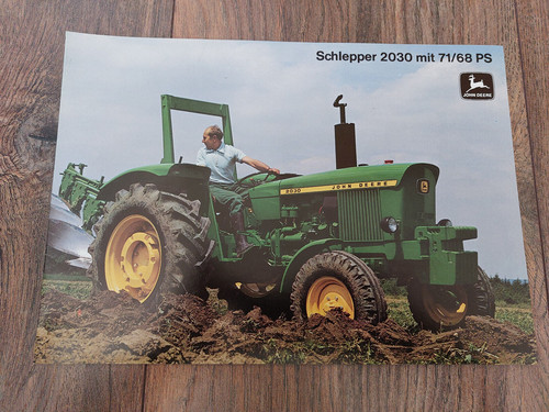 Original prospekt john - original, deere