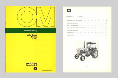 John deere traktor 4230 - john,