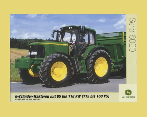 John deere traktoren - john, 6620