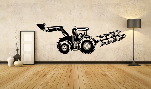 Traktor mit pflug - traktor,